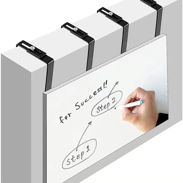 6-delad justerbar skiljeväggskrok skiljeväggshängare metall uni