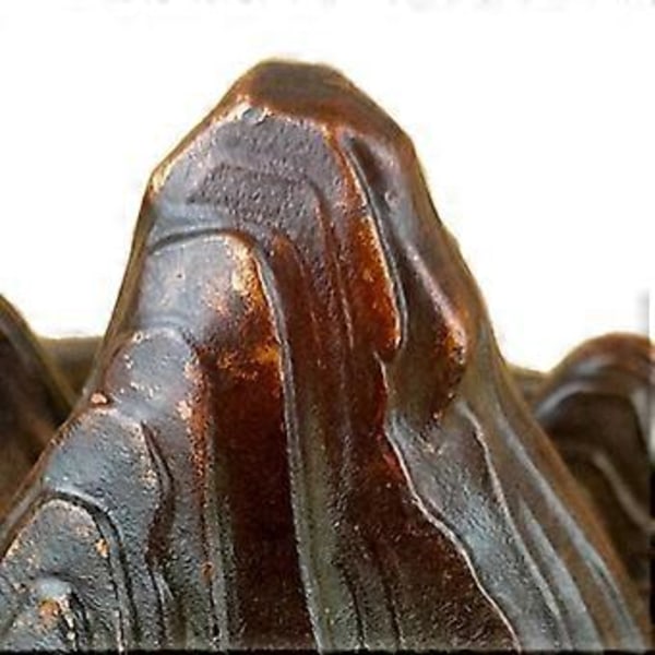Bjerg Røgelseskar Meditations Ornament Skrivebord Legering Spole Røgelsesbrænder Holder