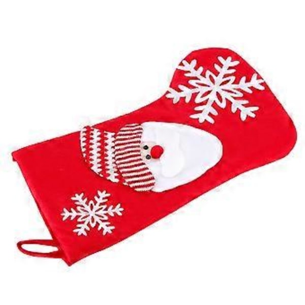 Vakker Tegneserie Julegave Strømpepose Juler Tre Henge Ornament Dekorasjon Gammel Mann