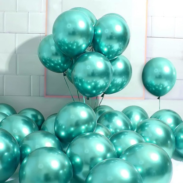 50 ballonger ballon d'hélium chromé brillant ballonger en latex épais