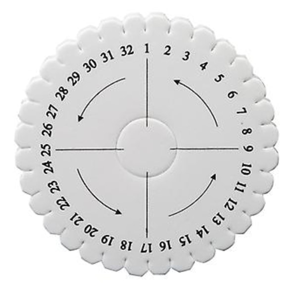 2 STK armbånd perlebesat skive rund disk Flettedisk sæt Perler ( )