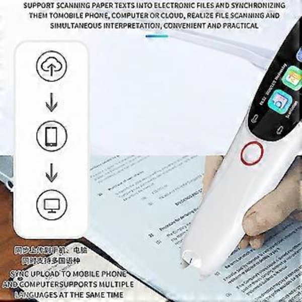 2023 Ny Penn-Scanner, Dyslexi-Talenhet Text - Examination Läs-Penn, Datainmatning Penn-Scanner, Lässtöd Mänsklig Läsare Alternativ Klassrum