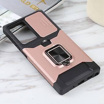 PC + TPU-etui for Samsung Galaxy Note20 Ultra (Rosegull)
