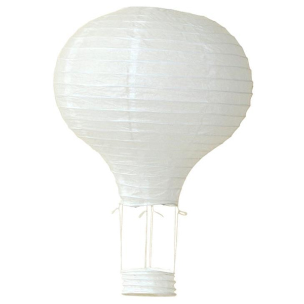 Sæt med 6 varmluftsballon-papirlanterner