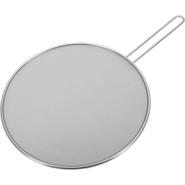 Køkkenstænkbeskyttelse, diameter 29 centimeter, rustfrit stål, e