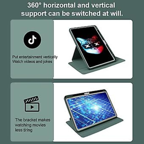 Akryyli Tabletin PU-Kotelo Huawei MatePad Pro 11 2022 / 2024 (Lavendelinvioletti)