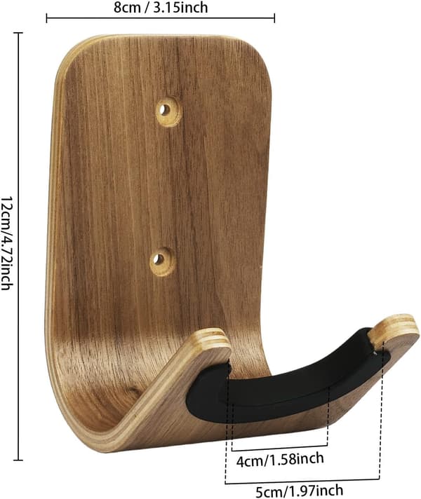 Gitarveggfeste (Ukulele, form), Tre Gitarkrokholder