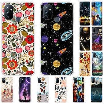 Mönstertryck TPU Mjukt Telefonfodral för OnePlus Nord N100