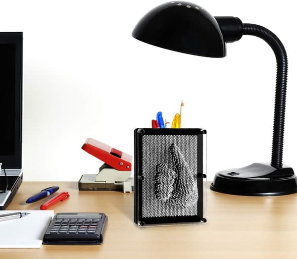 （13x10x4cm）Pin art 3D skulptur 3D sømplade sømplade pintryk håndaftryk søm