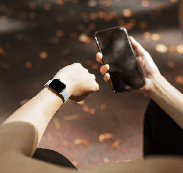 Kompatibel med Apple Watch76-rem, iwatch8 spänne silikonrem