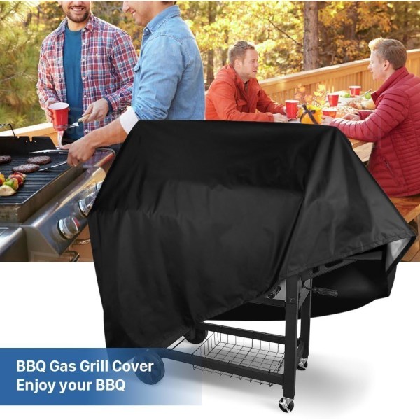 Grill Grill Cover Heavy Duty Vanntett Grill Beskytter Stor 58\"