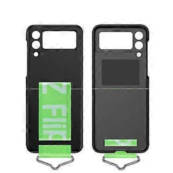 Skal Kompatibelt Med Samsung Galaxy Z Flip 3, Stötsäkert PC-skydd Med Rem
