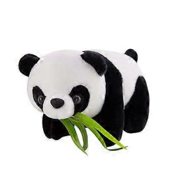 Panda Pehmolelut Söpöt Lasten Eläinnuket Bambu Panda Koti Toimisto Koristetarvikkeet (25cm Makuulla)