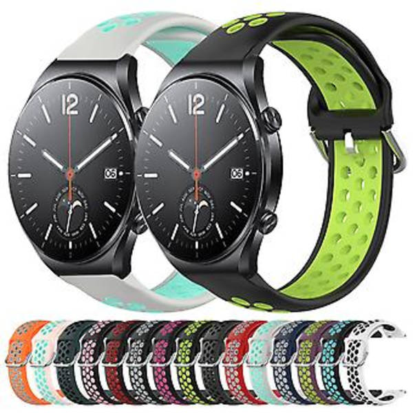 22mm Silikon Urrem til Xiaomi MI Watch S1