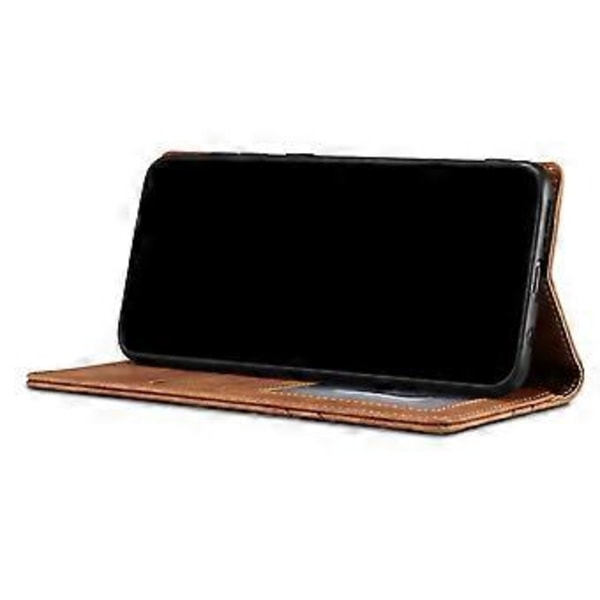 Läderfodral för iPhone 6 / 6s (Svart)