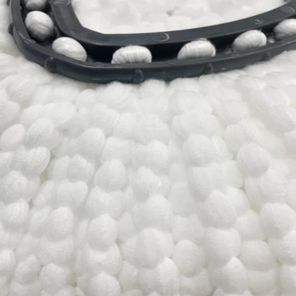 2-pakning med utskiftbare moppehoder, kompatibel med mopp, mikrofiber