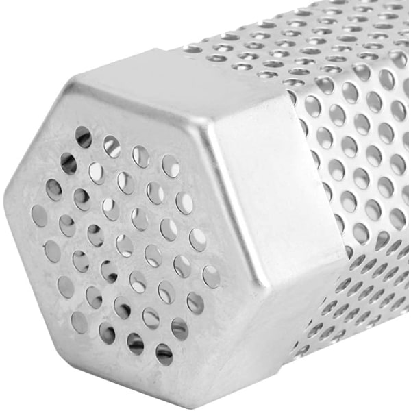 2 delar 15,3 cm rör kall rökgenerator, rostfritt stål Hexago