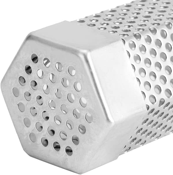2 st 15,3 cm rör kallrökgenerator, rostfritt stål Hexago