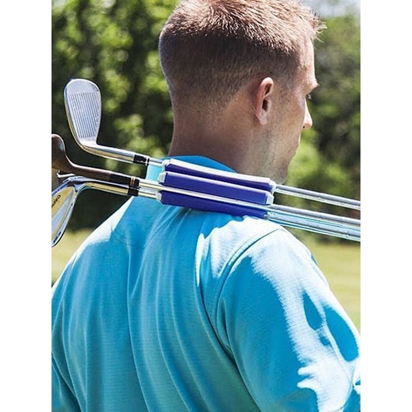 1 pakkeBlå golfkølleopbevaringsbeslag, haleopbevaringsbeslag, golf
