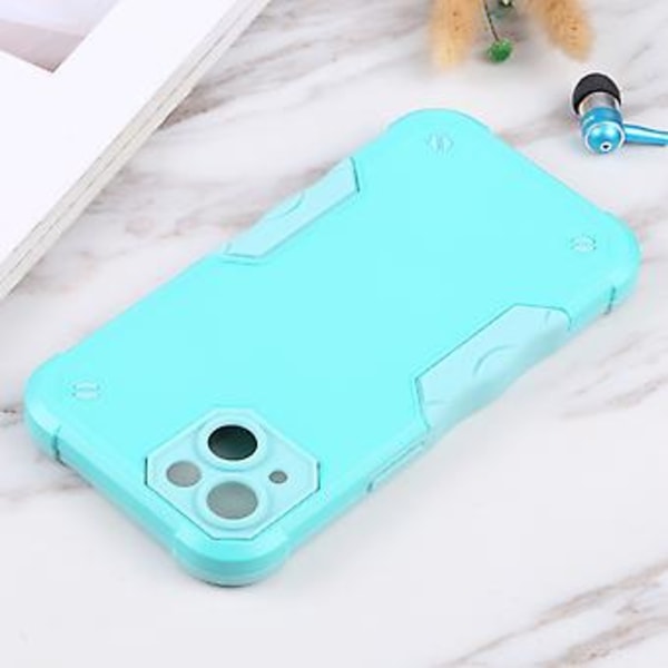 Liukumaton panssarikuori iPhone 14 Plus:lle (Mint Green)