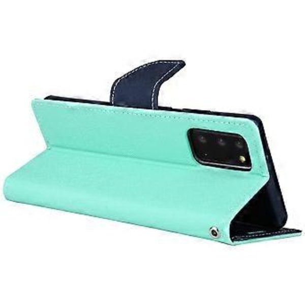 Läderfodral för Samsung Galaxy Note20 (Grön)