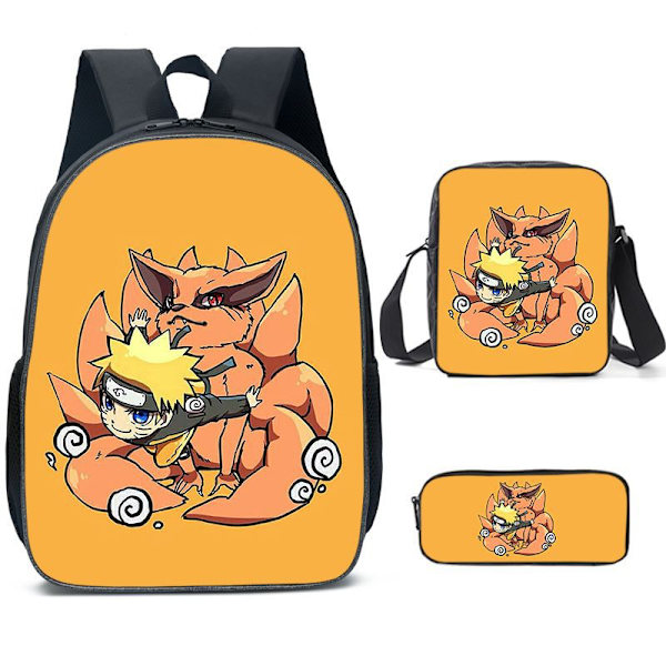(G)Anime Naruto Reppu Cosplay Koululaukku Piirretty Painettu Laukku