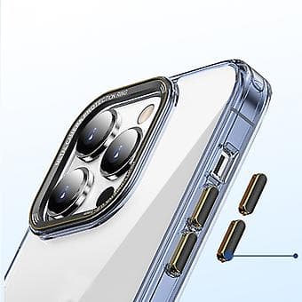 Glass Telefondeksel For iPhone 14 Pro (Blå)