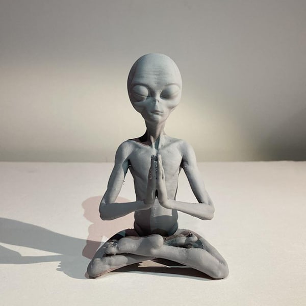 Dreafly Udenjordisk Statue Havepynt i Resin