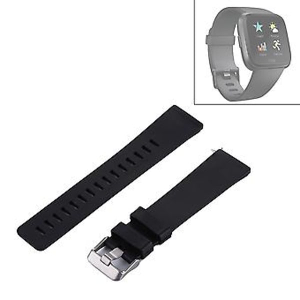 Silikon Urrem til Fitbit Versa / Versa 2 (Lilla)