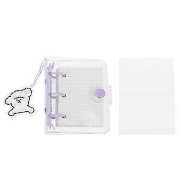 1 Set Mini Lösblad Anteckningsbok Dekorativ DIY Scrapbook Härlig Lösblad Papper Anteckningsblock