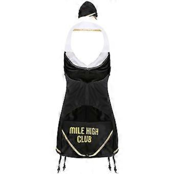 Dame 3-delt Friendly Skies Flyvertinde Kostume