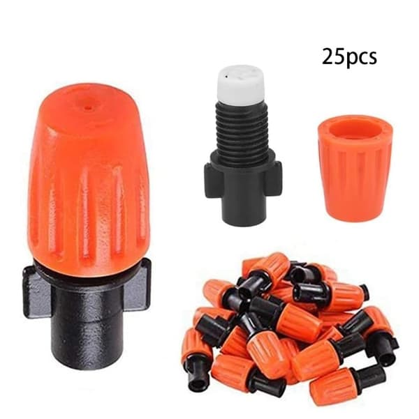 25 st Micro Spray Justerbar Flödesbevattningsdroppar, Justerbar