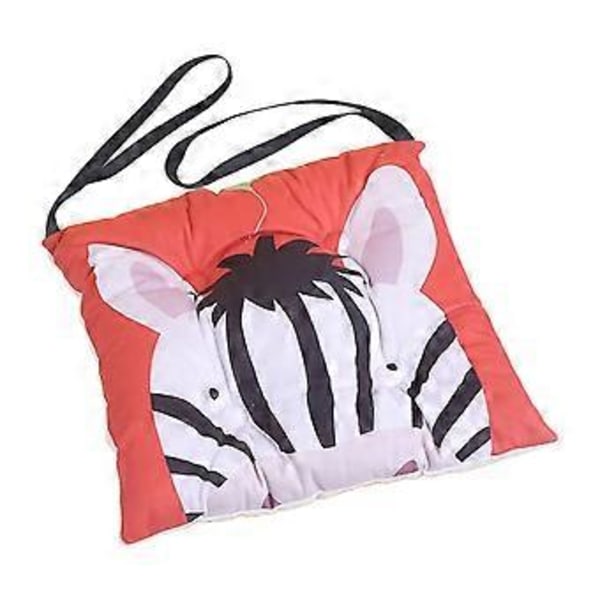 Sarjakuva Tyyny Paksuuntunut Neliö Istuin Puuvillatyynyt Lattiapatjat toimistoon ja kotiin Lasten Nukkumiseen (30x30cm S Zebra)