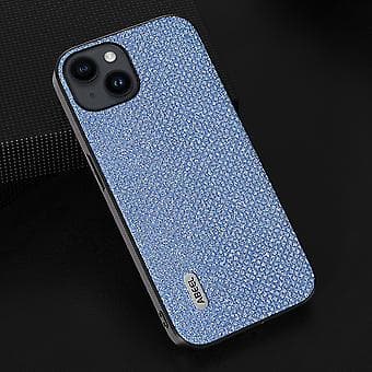 Diamond Black Edge Telefondeksel for iPhone 14 Plus (Blå)