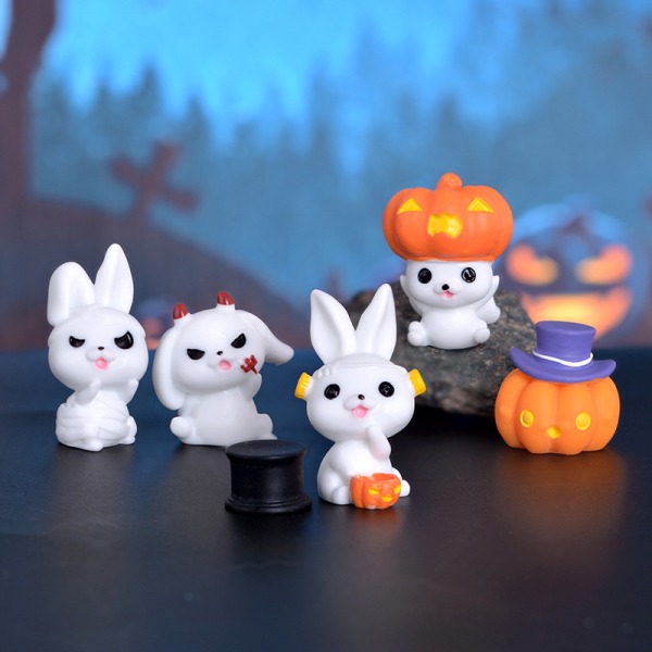 12 kappaletta aavekurpitsakoriste Halloween-koriste kristallipallo Cra
