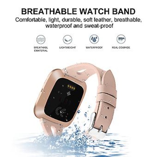 Rem til Fitbit Versa 2 - Fitbit Versa 2 (Abrikos)