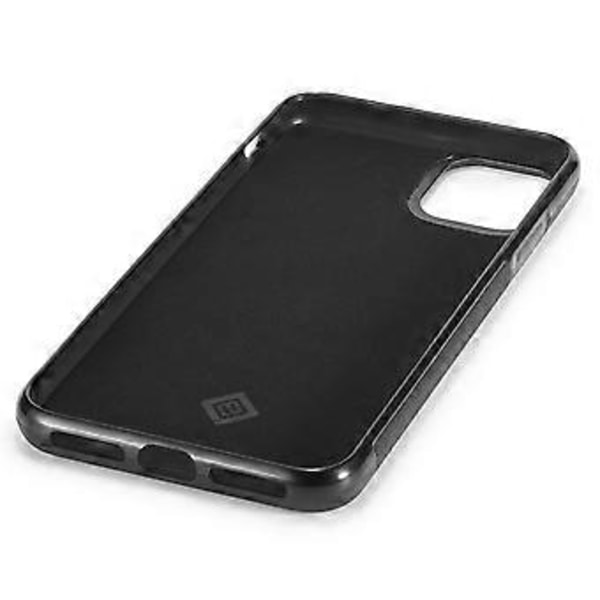 LC.IMEEKE Mobilskal för iPhone 11 Pro Max, Kolfiberstruktur PU-läder+TPU+EVA Skal