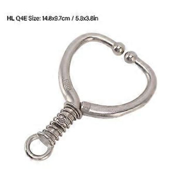 Kvæg Næsering Holdbar Rustfrit Stål Kvæg Ring Sfærisk Kvæg Ring Klemme Trækkraft til Hjemmegård