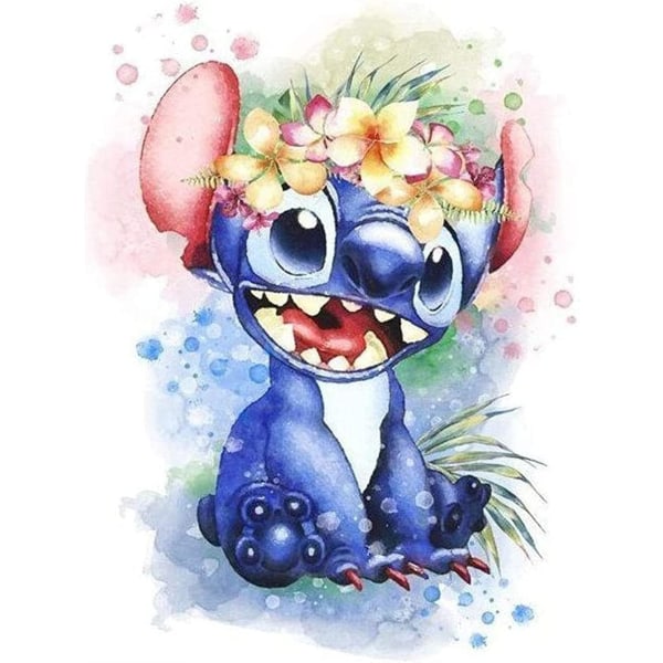 Painter30x40 cm（A）5D Diamond DIY Full, Cartoon Animals Diamond Em