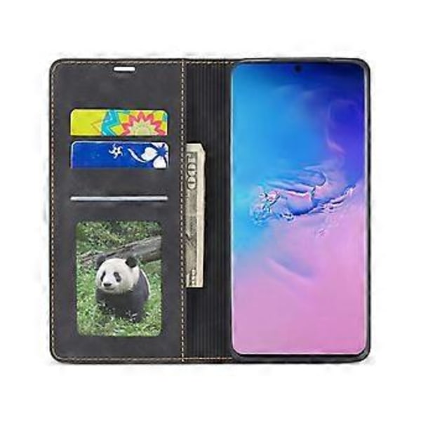 FORWENW Fantasy Series Silky Touch Wallet Læder Stand Case til Samsung Galaxy S20 Plus