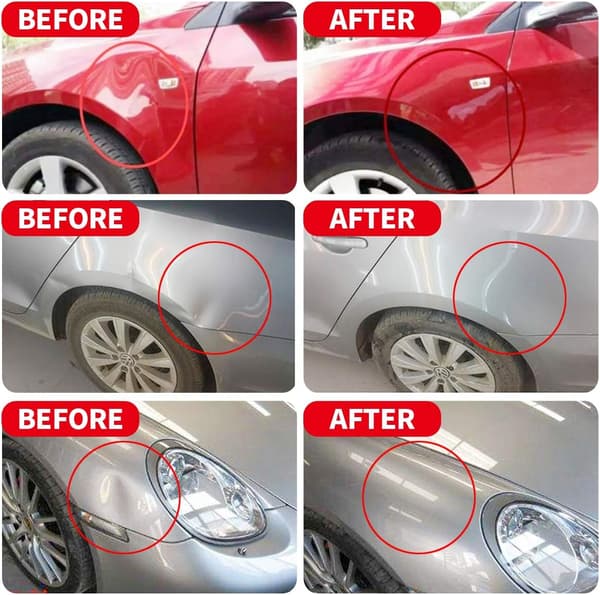 Paintless Dent Puller Kit Afisnings Håndværktøjssæt T-Slip Hammer Au