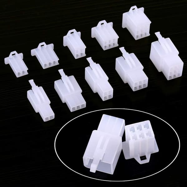 580 stk. bilstikforbindelsessæt, 2,8 mm, 2, 3, 4, 6, bilstikforbindelser, crimp-trådsterminaler