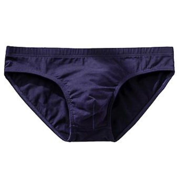Fianao Herrar Boxershorts Stretchiga Andningsbara Enfärgade Män Underkläder för Dagligt Liv (3XL Royal Blå)
