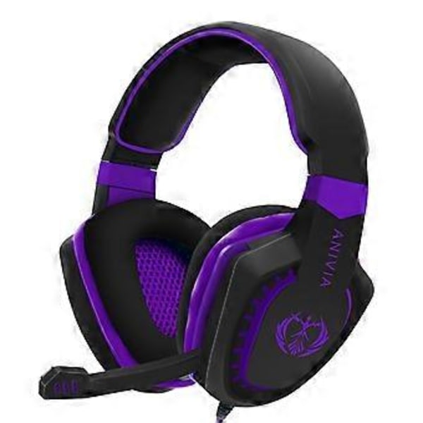 SADES AH-28 3,5 mm-kontakt Trådstyrd Brusreducerande Spelheadset med Inbyggd Mikrofon, Kabel Längd: 2m