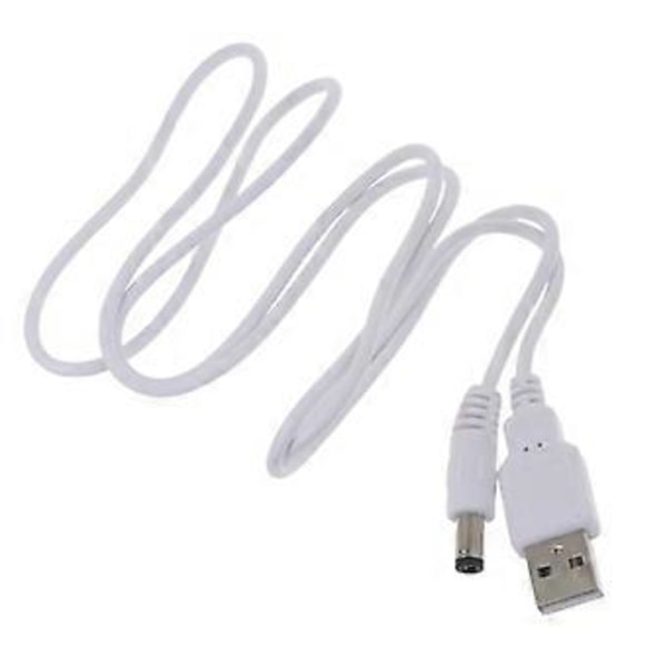 USB 2.0 A-typ hane till 5,5 x 2,5 mm DC 5V strömkontakt Router Högtalare (1 m)