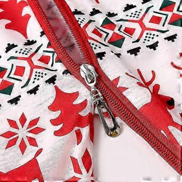 Julepyjamas for Familie - Matchende Pyjamas for Voksne og Barn (3M Baby)