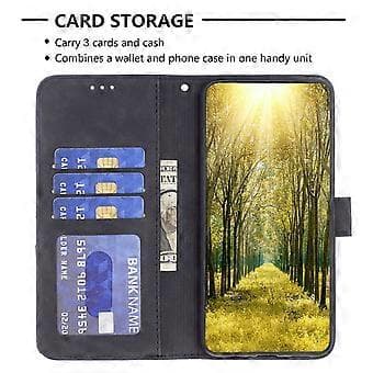 BINFEN COLOR BF05 til Infinix Note 40 Etui Stativ Pung PU Læder Geometrisk Telefoncover (Stil A)