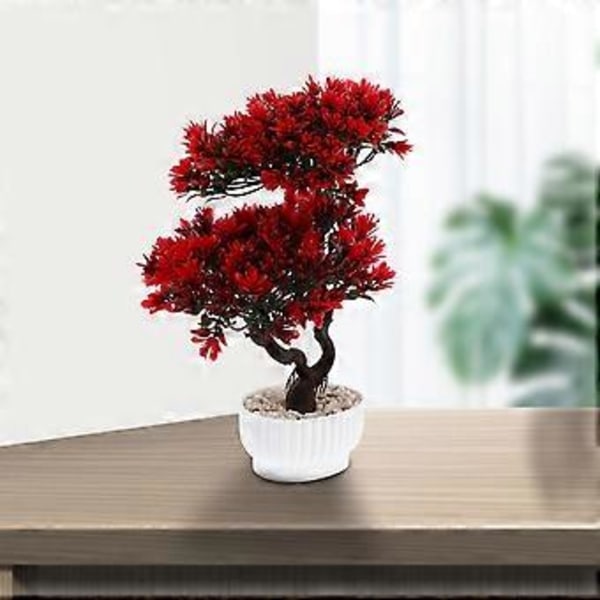 1kpl Luova Simulaatio Kasvi Sisustus Keinotekoinen Bonsai Vieraanvaraisuus Mänty