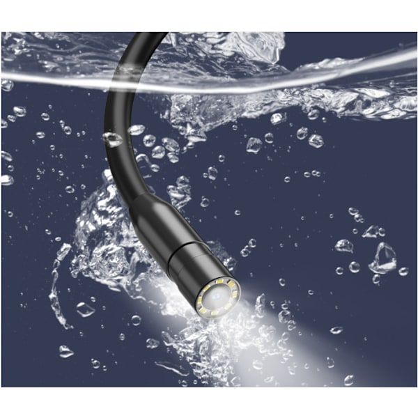 Industriell endoskopkamera 4,3\" tum Trippel IPS-objektiv, endoskop