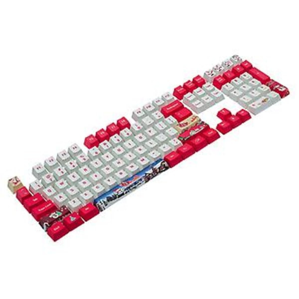 108 Taster OEM-profil Keycaps DYE-SUB Jule-keycap for Mekanisk Tastatur